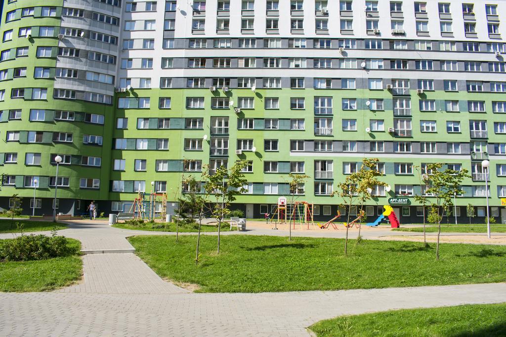 Jacuzzi Apartcomplex Kaskad, Панорамный Вид Центр Минска מראה חיצוני תמונה